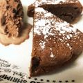 あけっぱ★'s cooksnap of when they made 混ぜて焼くだけ！チョコレートケーキ.