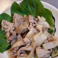 ｋａｍｉｙａｍａ's cooksnap of when they made 小松菜と豚肉のニンニク炒め.