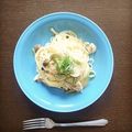 はいちーずY's cooksnap of when they made 簡単☆ごま香る和風豚しゃぶパスタ.