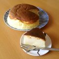 もやしスイマー's cooksnap of when they made ちょいミニ★チーズスフレケーキ★１５ｃｍ.