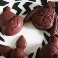 単細胞やろー's cooksnap of when they made 今話題の100均型で 簡単チョコレシピ.