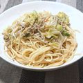 HAL５５'s cooksnap of when they made しらすの和風パスタ☆ランチにも.