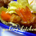 yukiはぴ's cooksnap of when they made お弁当にも♬ちくわ人参のお好み焼き風炒め.