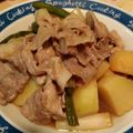 クックNBQNE0☆'s cooksnap of when they made 新ジャガと豚肉の照り煮.