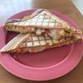 ちはるき27's cooksnap of when they made ハム＆スクランブルエッグ☆ホットサンド.