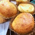 クックHZLFQG☆'s cooksnap of when they made ホットケーキミックスでチーズマフィン.
