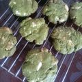 ラナンキュラス15's cooksnap of when they made ＨＭでホワイトチョコ抹茶のソフトクッキー.