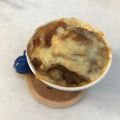 かわいいおやつ's cooksnap of when they made 本格オニオングラタンスープ☆時短.