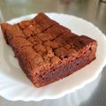 HaRu0311's cooksnap of when they made ♡生チョコ？だけど濃厚なブラウニー♡.