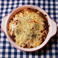 えつエツ's cooksnap of when they made 残りカレーと余った餃子の皮でラザニア風♡.