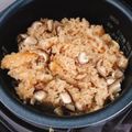 るいねこすき's cooksnap of when they made ベーコンと椎茸のバター炊き込みご飯.