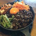 昇父さん's cooksnap of when they made スキレットdeアツアツ「ビビンバ」.