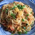ジェイソンまま's cooksnap of when they made 2つの隠し味が決め手ウニのクリームパスタ.