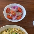 miki_128's cooksnap of when they made 紫玉ねぎとトマトのマリネ.