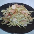 るな's cooksnap of when they made ごぼう＆ベーコン☆バター醤油炒め！！.