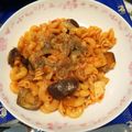 まり９２'s cooksnap of when they made ナスと鶏胸のトマト煮込み♡パスタにも.