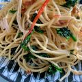 ☆トモママ★'s cooksnap of when they made 簡単！しらすとカニカマの和風冷製パスタ.
