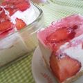 RuiKanan's cooksnap of when they made 苺のヨーグルトケーキ。.