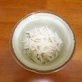 みめい's cooksnap of when they made 大根の千切りサラダ～昆布茶和え～.