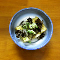 みめい's cooksnap of when they made レンジで厚揚げと生きくらげのチーズ蒸し.