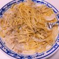 もさぎょ's cooksnap of when they made クリーム風ツナ缶パスタ.