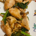 もも☆ピピ's cooksnap of when they made 鶏胸肉と小松菜としめじの中華炒め.