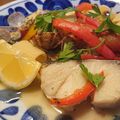 mimin0129's cooksnap of when they made ワインに合う！鱈とアサリのアクアパッツァ.