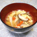 ＠迷子＠'s cooksnap of when they made 筍と野菜のかきたま中華スープ.