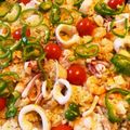 とりからこ's cooksnap of when they made フライパンで簡単パエリア♪サフラン不使用.