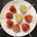 なみkoko's cooksnap of when they made 簡単★パリパリ★いちご飴♪♪.