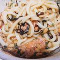 ❀のんたん❀'s cooksnap of when they made 冷製TKU♡ツナ塩こんぶ卵かけうどん.