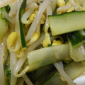 メロンクロームソーダ's cooksnap of when they made 豆もやし・きゅうり・ささみのナムル.