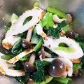 ツタ子ママ's cooksnap of when they made 青梗菜とシメジの和え物.