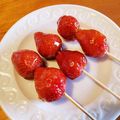 はるぽにょがちゃぴん's cooksnap of when they made 失敗なし！簡単いちご飴 ♡.