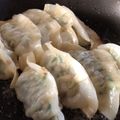∞ちぷ子∞'s cooksnap of when they made ニラと玉ねぎ☆餃子.