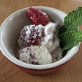 おくっち家's cooksnap of when they made 苺の簡単フローズンヨーグルトアイス.