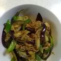 aizu_po's cooksnap of when they made なすとピーマンのツナ炒めカレー風味.