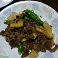 あくびぃー's cooksnap of when they made 春の旬☆牛肉とたけのこの炒め物.