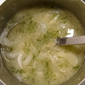 ☆ドキンちゃん☆”'s cooksnap of when they made 新玉ねぎと青のりの味噌汁♪.