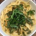 Rayryu123's cooksnap of when they made 生クリーム無し！簡単明太子クリームパスタ.