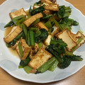 うめめん14's cooksnap of when they made 小松菜としめじと厚揚げのポン酢炒め.