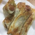 クックG609R9☆'s cooksnap of when they made 餃子の皮でウインナーチーズ焼き.