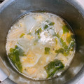 conomiin's cooksnap of when they made 餃子の皮の残りで…ワンタン風スープ☆.