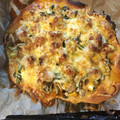 かずみ0125's cooksnap of when they made 鶏の照り焼きピザ.