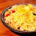 kramy's cooksnap of when they made 小海老とほうれん草のペペロンチーノ.