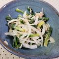 もりなみ's cooksnap of when they made ★行者にんにくのツナ和え★.
