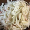 まゆのふ♬'s cooksnap of when they made おつまみにも♪カニカマ大根マヨサラダ.