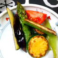 ちびっことんとん's cooksnap of when they made 夏野菜たっぷり♡美味しい♡揚げびたし♡.