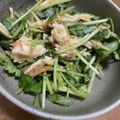 107747's cooksnap of when they made 三つ葉とサラダチキンの梅肉わさび和え.
