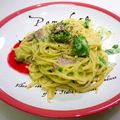 マダムカフェ♡'s cooksnap of when they made ベーコンとアボカドのクリームパスタ.